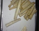 アンチエイジングお腹掃除ゴボウチップ作り方1写真