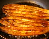鰻に見えたら成功？なすの蒲焼き丼作り方4写真