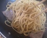 レバニラパスタ作り方4写真