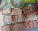 お好み焼き風に♪厚揚げの肉巻き作り方2写真