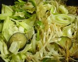 野菜たっぷり!焼うどん作り方9写真