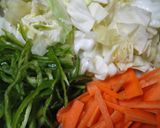 うまうま♪野菜と牛肉の炒めもの作り方1写真