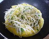 野菜たっぷり　お好み焼き風チヂミ作り方8写真