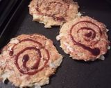 米粉で♪山芋たっぷりフワフワお好み焼き作り方8写真