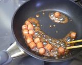 ＊アボカド＆ウインナーの照り焼き丼＊作り方2写真