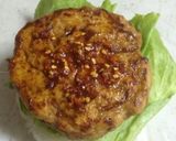 もやし入りつくねのライスバーガー作り方8写真