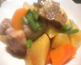 豚肩肉と大根の味噌煮作り方9写真