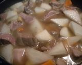 豚肩肉と大根の味噌煮作り方6写真