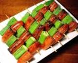 オクラとウインナーの串焼き作り方5写真