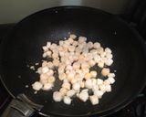 ☆ブロッコリーの茎で和風ペペロンチーノ☆作り方3写真