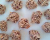 小豆と胡桃とオレンジピールのクッキー作り方4写真