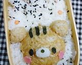 キャラ弁*ポコンと埋め込みリスさん作り方6写真