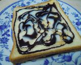 チョコミルクトースト♪作り方4写真