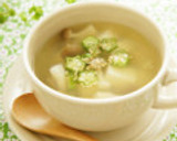 豆腐ときのこのほっこり生姜スープ作り方8写真