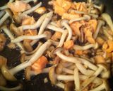 鮭のほうれん草きのこクリームパスタ作り方4写真
