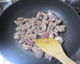 塩麹で♪　砂肝のグリーンカレー作り方5写真