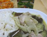 塩麹で♪　砂肝のグリーンカレー作り方7写真