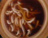 豚ばら肉と白菜の鍋焼きうどん作り方6写真