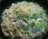 ほっこり。肉団子のたっぷり白菜煮こみ！作り方4写真