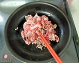 牛肉とさつまいもの甘辛炒め☆作り方3写真
