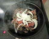 牛肉とさつまいもの甘辛炒め☆作り方4写真