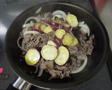 牛肉とさつまいもの甘辛炒め☆作り方5写真