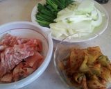 豚キムチ炒め作り方1写真