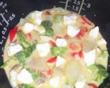 炊飯器で簡単！クリームチーズオムレツ作り方5写真