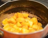 ホットケーキミックスで柿のバターケーキ作り方1写真