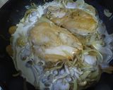 鳥むね肉ステーキ キノコクリームソース作り方6写真