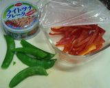 レンジで簡単☆ツナチーズクリームパスタ☆作り方2写真
