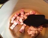里芋とベーコンのお味噌汁作り方2写真