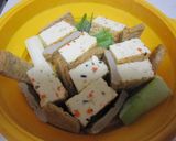 低糖質 厚揚げ・卵・ネギ等をスチーマーで作り方1写真