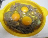 低糖質 厚揚げ・卵・ネギ等をスチーマーで作り方2写真