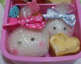 簡単！キャラ弁おにぎりほっぺちゃん作り方3写真