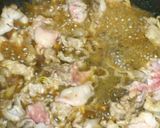 白菜と豚バラの煮込みうどん作り方3写真