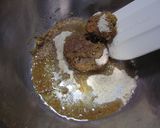 健康食～大根葉と鶏胸肉の酢味噌和え作り方3写真