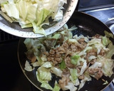 簡単☆キャベツと豚肉の醤油炒め作り方3写真