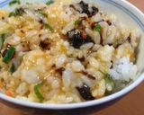 海苔の佃煮と食べるラー油の卵かけご飯作り方2写真
