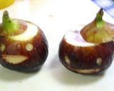 チビ無花果の丸焼きスライム(笑)作り方1写真