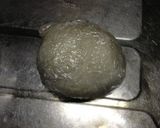 キャラ弁 白なめこ作り方1写真