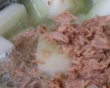 ツナと冬瓜のホックリ煮物作り方1写真