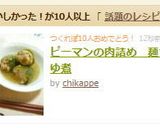 ピーマンの肉詰め 麺つゆ煮作り方8写真