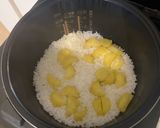 秋の定番🐾さつまいもご飯(1合)作り方4写真