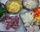 ゴロゴロ根菜ポトフ作り方1写真