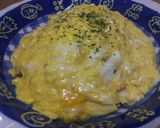トロトロ卵とひき肉のオムレツ作り方9写真