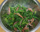 ほうれん草と桜海老の胡麻和え作り方5写真