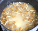 ほうれん草となめこ、豆腐の味噌汁作り方3写真
