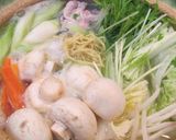 マッシュルームのラーメン鍋♪作り方3写真