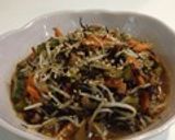 ひじきと挽き肉のナムル風サラダ作り方6写真